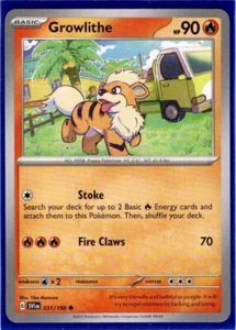 Growlithe - 031/198 - Pokemon Scarlet & Violet - Picture 1 of 1