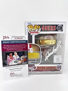 Deebo Samuel Signed Funko Pop #238 JSA+COA NFL 49ERS Foot Ball + Free Shipping🔥 - Picture 1 of 9