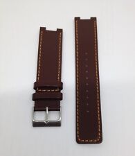 AL18001 Alessi brown leather band