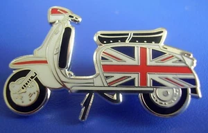 Lambretta SX Union Jack Emaille Pin Anstecker - Bild 1 von 2