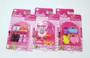 Mattel Barbie Accessories Lot Of 3 Shoes, Purse Pack, headband/sunglasses. New! - Picture 1 of 1