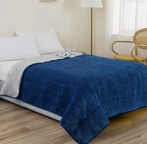 Electric Heated Throw Blanket 50”x70”- ETL&FCC Certified Flannel Bed Blanket ... - Picture 1 of 4