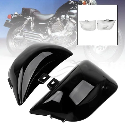 Battery Side Cover Fairing Guard For Yamaha Virago 535 400 XV535 XV400 1987-UP Foto 1 de 4