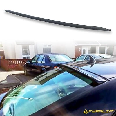 Alerón de techo negro sin pintar Fyralip Y15R Duckbill para sedán Saab 9-3 2003-2011 Foto 1 de 4