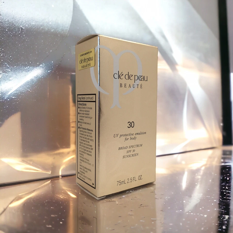 Clé de Peau Beauté Uv Protective Emulsion For Body SPF 30 Sun Skincare 2.5Oz NIB - Image 1 of 4