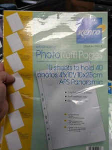 Kenro APS FOTOGRAFÍA FUNDAS Protección de Impresión Archivo Estándar X 5 Paquetes - Imagen 1 de 3