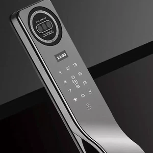 Fingerabdruck Gesicht Smart Lock Tuya Wifi schlüssellose Gegensprechanlage Handvene Auto Tür LocX8 - Bild 1 von 14