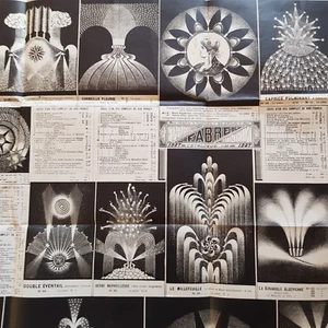 Catalogue FABRE Montreux Feux d'artifice drapeaux illuminations 1927 Pyrotechnie - Imagen 1 de 5