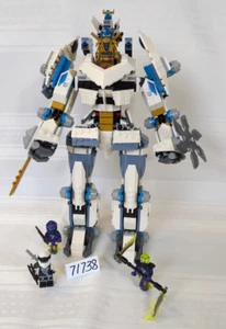 LEGO NINJAGO 71738 ZANE'S TITAN MECH BATTLE w. 4 Minifigures (14/5) - Picture 1 of 8