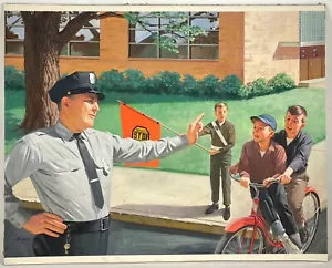 Original Gouache Illustration signiert Hagan (William Medcalf) Schule Xing ~1950er - Bild 1 von 7