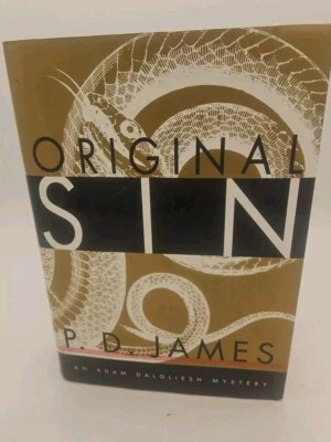 Original Sin by P D James 1995 HB DJ BC VG Condition BZ3 Foto 1 de 4
