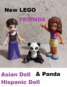 New LEGO Friends Doll Asian Hispanic Spanish Panda Latin Fun Friends to Add - Picture 1 of 2