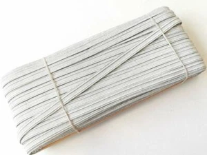 Bündel Litze aus altem Schneiderbestand, vermutlich Nachkriegsproduktion. Silber - Picture 1 of 5