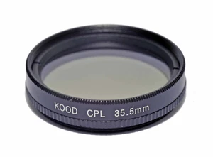 Kood 35.5mm Circular Polariser Filter Glass CPL filter 35.5mm Polarizing filter - Picture 1 of 4