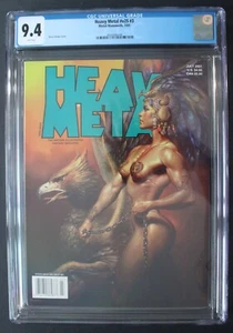Heavy Metal #193 July 2002 V25#3 Kevin Eastman Bisley BORIS VALLEJO GGA CGC 9.4 - Picture 1 of 2