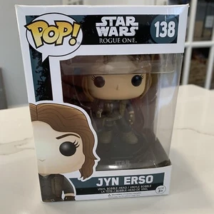 POP! Star Wars Rogue One Jyn Erso FUNKO #138 Vinyl Bobblehead  - Picture 1 of 11