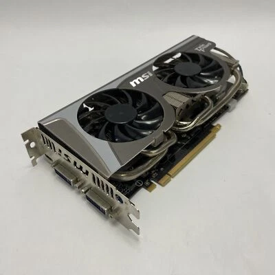 1GB MSI GeForce N560GTX-TI Twin Frozr II DVI HDMI Gaming Graphics Card Unit GPU - Image 1 of 4