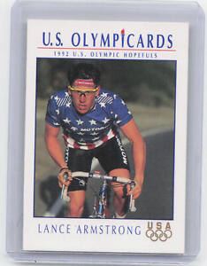 1992 Impel Olympicards: 1992 U.S. Olympic Hopefuls #31 Lance Armstrong