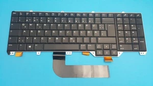Keyboard German DELL Alienware M17x R4, M18x R4 R5 08W1R1 Backlit NSK-LC0BC 0G - Picture 1 of 6