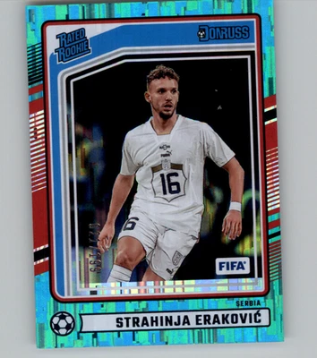 Rated Rookie - Strahinja Erakovic - 2024-25 Panini Donruss FIFA - Teal /199 - Image 1 of 2