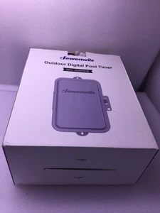 DEWENWILS Pool Timer, Outdoor Digital  Box, 2HP 40A 120VAC, 7-Day 12 ON/Off - Picture 1 of 3