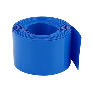 35mm larghezza piatta 10M DI LUNGHEZZA PVC Tubo termorestringente batterie 18650 - Imagen 1 de 2