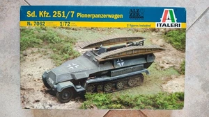 ✅ITALERI 7062 - Scala 1 : 72 SD.KFZ 251/7 PIONIERPANZERWAGEN  - Foto 1 di 10