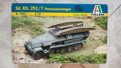 ✅ITALERI 7062 - Scala 1 : 72 SD.KFZ 251/7 PIONIERPANZERWAGEN  - Immagine 1 di 4