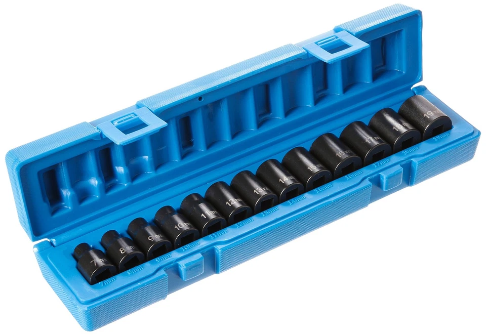 (1203M) 3/8" Drive 13-Piece 12-Point Standard Length Metric Socket Set - Image 1 of 1