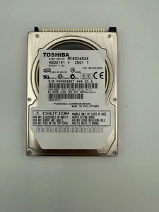 Toshiba MK8026GAX 80 GB,Internal,5400 RPM,2.5" (HDD2191) HDD - Picture 1 of 2