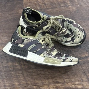 Adidas NMD_R1 SAVANNA/BROWN/SAVANNA FZ0076 Size 5 GUC Camo - Picture 1 of 8