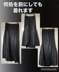 Gonna PLEATS PLEASE ISSEY MIYAKE nera 5 usata - Foto 1 di 2