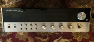 Vintage HARMAN KARDON 730 TWIN POWERED STEREO RECEIVER For Parts Or Repair - Picture 1 of 13
