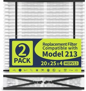 2 Pack 213 Replacement Filter Compatible with AprilAire Whole House Air - Picture 1 of 7