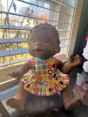 Baby Alive African American Doll WORKING - Image 1 of 2