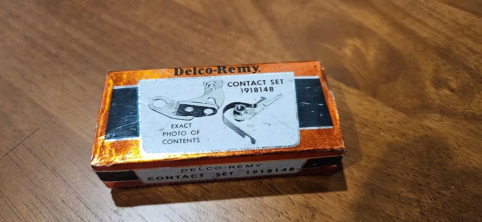 Ignition Contact Set, AC Delco, Delco-Remy, GM, D104P, 1918148 - Image 1 of 1