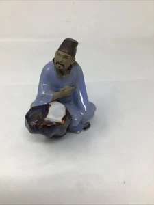 Shiwan Mudman Figurine Scholar - Picture 1 of 3