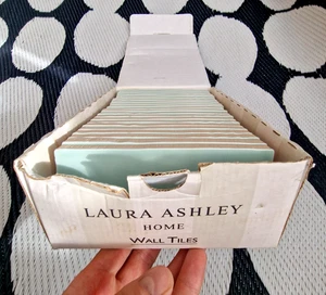 Laura Ashley Home ' Artisan Eau De Nil Wall Tiles ' Ceramic 150x75mm New *** - Picture 1 of 7
