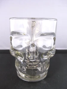 Vintage Skull-shaped Glass Beer Mug - Bild 1 von 6