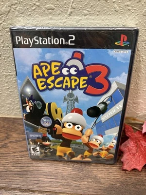 Ape Escape 3 PlayStation 2 PS2 New Sealed (Small tear In Cellophane) - Image 1 of 4