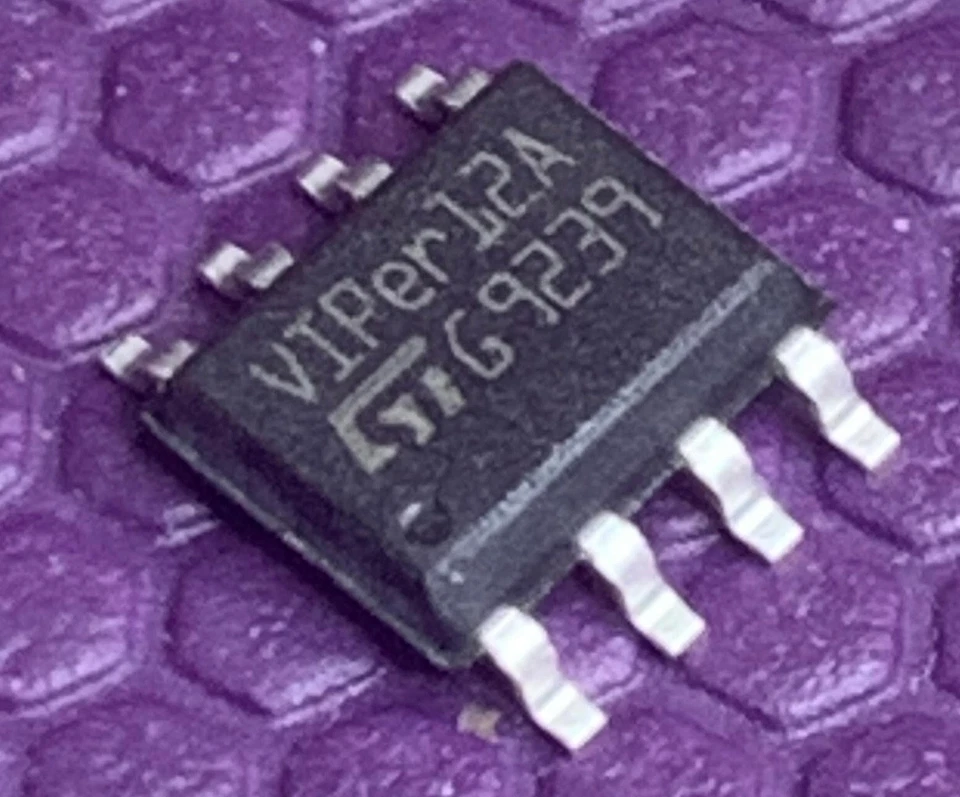 ST MICROELECTRONICS VIPER12A SMD ST Circuito Integrato Driver SMPS controller