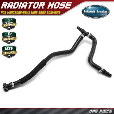 Manguera de refrigerante de radiador para Mercedes-Benz W212 E200 2012-2016 L4 1,8 L 2,0 L sedán Foto 1 de 4