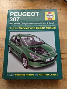 Peugeot 307 (Petrol & Diesel) 2001-2004 Haynes Workshop Manual - Picture 1 of 7