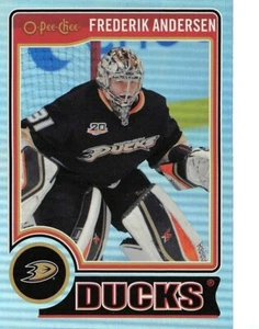 2014-15 O-Pee-Chee Rainbow #57 Frederik Andersen - Picture 1 of 2
