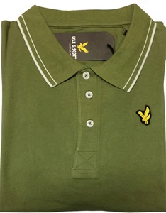 CAMISA POLO DE MANGA CORTA LYLE AND SCOTT AJUSTE REGULAR ELEGANTE - Imagen 1 de 8