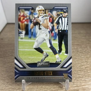 2019 Panini Playbook Rookies Platinum /10 Gold Easton Stick #122 Rookie RC - Picture 1 of 2