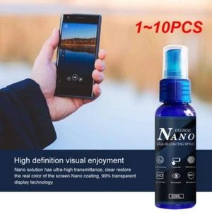 New Liquid Screen Film Hydrophobic Oleophobic Screen Film Anti-Scratch Liquid Pr - Photo 1 sur 16