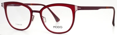 MODO 4100 MBURG Matte Burgundy Womens Cat Eye Eyeglasses 50-19-140 B:38 - Image 1 of 4