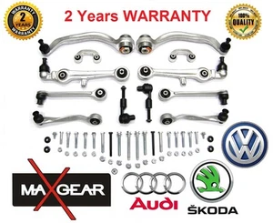 JUEGO BRAZOS MANDO AUDI A4 A6 VW PASSAT B5 C5 4B 8D EXCELENTE SUSPENSIÓN HORQUILLAS - Imagen 1 de 3