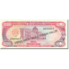[#802580] Banknote, Dominican Republic, 1000 Pesos Oro, 1996, 1996, Specimen, KM